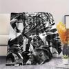 Newcastle United Print FlAannel Blanket, High quality Comfortable for All Seasons, Home Decor, Warmth and Comfort