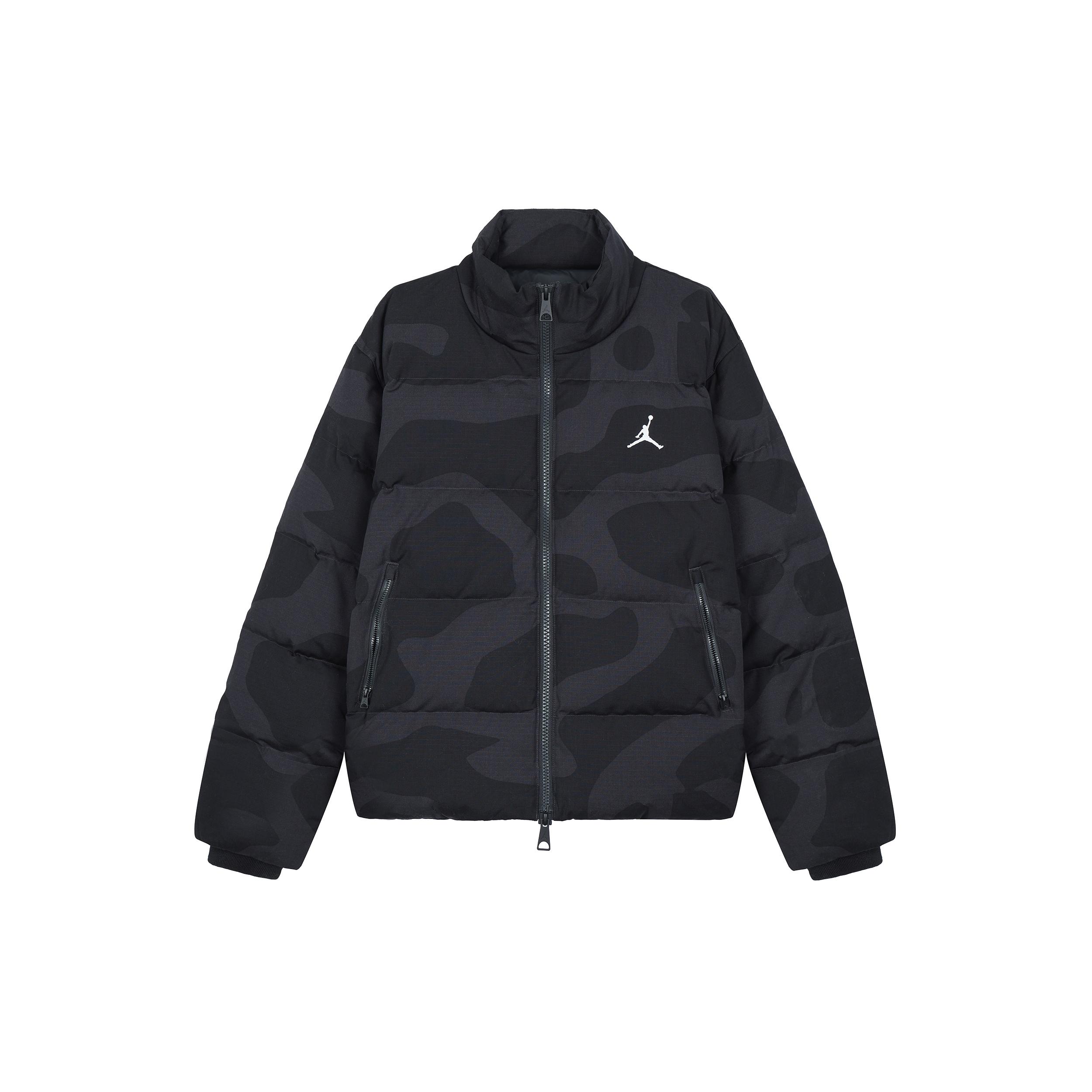 Air Jordan Flight Heritage Down Jacket Asia Sizing  Black  Men s FB6989-045 S