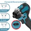 1000W 20+1 Torque 1/4inch Brushless Electric Screwdriver Cordless Electric Drill Power Tool for Makita 18v Battery 280N.m