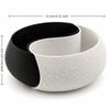 Flat Bottom Storage Tray 3D Printed Jewelry Tray Zen Style Nut Serving Bowl  Bookshelf Decor