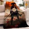 Game G Ghost of Tsushima Blanket Warm And Soft Suitable For Bedroom Living Room Sofa Bed Office Travel Camping