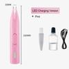 Electric Pet Claw Hair Trimmer with LED Light Support for part trimming Small blade design Sharp blade Silent Hair Clipper Razor