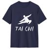 Tai Chi Unisexs T Shirts Fashion Tee Shirt Short Sleeve Round Neck TShirt Cotton Summer Clothing