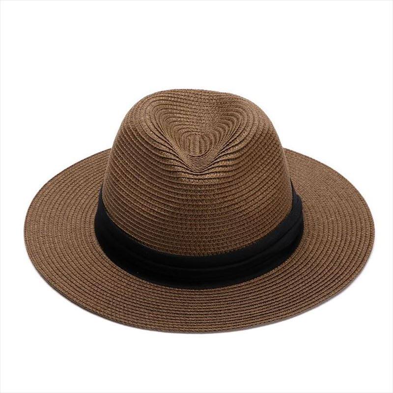 Letní nadměrné 64cm Klasické sluneční klobouky pro muže ženy Panama klobouk Pár Široký okraj Plážová slámová čepice Velká hlava Větší velikost Fedora klobouky