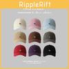 Fox Simple Shaped Embroidered Solid Color Neutral Casual Baseball Cap Hat Sun