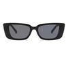 Women's Fashion Rectangular Sunglasses with Hollow Chain Legs