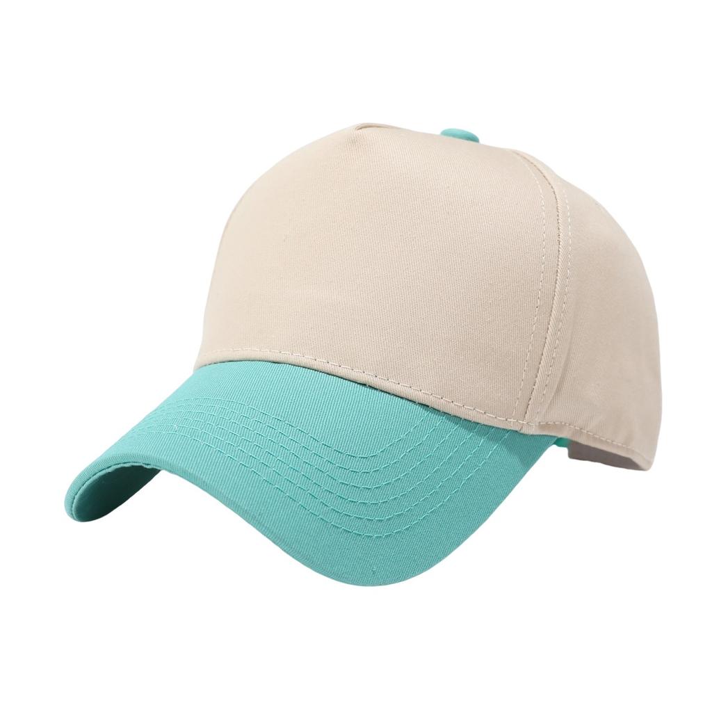 New color matching hardtop baseball cap women's summer net hat sun hat men's American breathable sunscreen truck driver hat