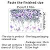 Plants Flowers Butterflies Toilet Sticker Bathroom Toilet Cover Sticker Refrigerator Wall Stickers Wc For Home Decoration