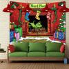 Festive Christmas Tapestry: Merry Christmas Party Banner & Backdrop Cloth Decoration