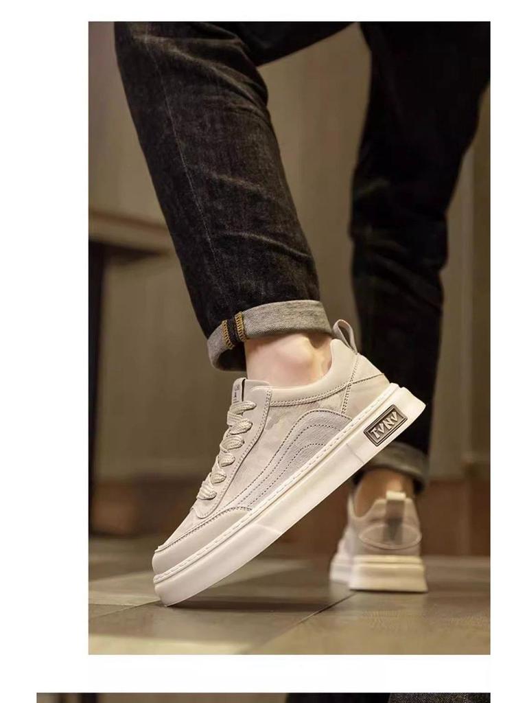 Men's Breathable Ice Silk Casual Canvas Shoes - Anti-Odor Soft Sole Trendy Design