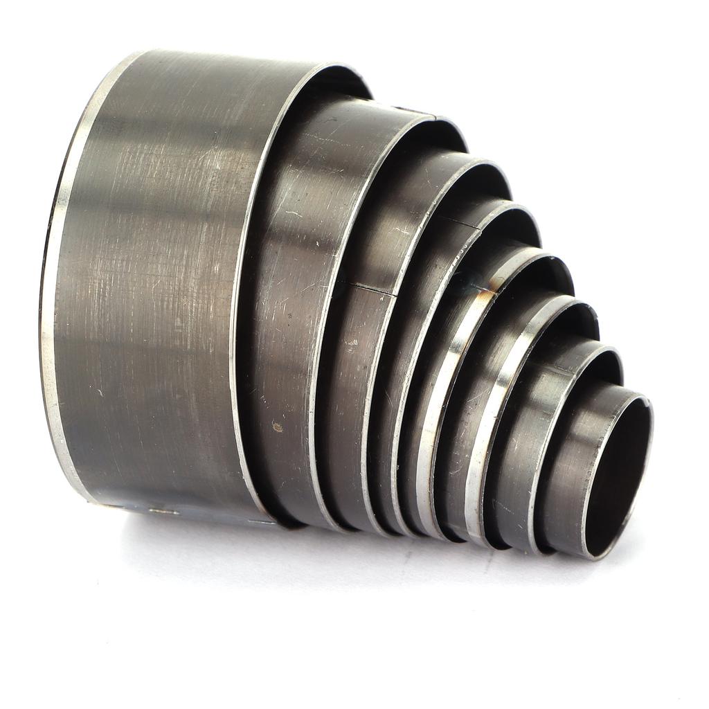 8 Stück Lederschneidform B0001 Kohlenstoffstahl Rundlochstanzform Schablone