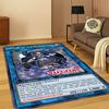 Anime Yu-Gi-Oh Monster Card Cartoon Carpet Rug for Bedroom Living Room Sofa Doormat Home Decor,Kid Game Area Rug Non-slip Gift