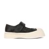 Cowhide version~ Velcro color matching little white shoes muffin platform casual Mary Jane shoes women's big head shoes