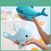 Whale Plush Toy For Kids Soft Cartoon Marine Animal Gift For Children