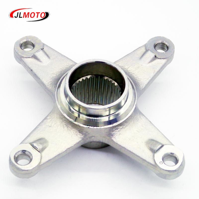 Rear Wheel Axle Collar Sprocket Hub Bolts Nuts for Yamaha ATV Quad Bike YFZ450 04~13 Raptor YFM Raptor 700 06~12 1S3-25386-00-00