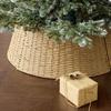 Christmas Tree Base Decorations: Skirt & Basket Set