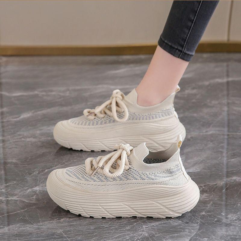 

Fashion Women s Mesh Breathable Shoes Slip on High Platform Ladies Footwear Spring Autumn Y2k Fashion Walking Designer Luxury Light 39 41