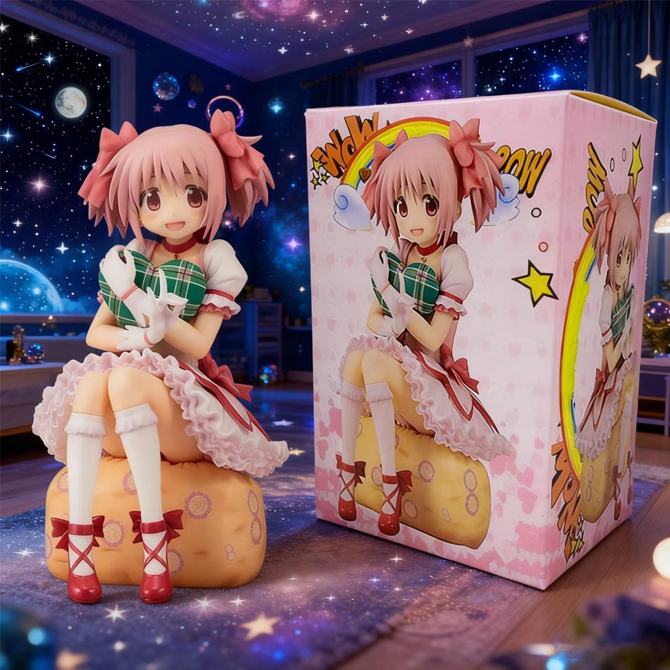 Anime Magikano Puella Magi Madoka Magica Figure PVC Model Doll Desktop Decoration Action Figurine Collecting Toy Kid Gifts