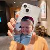 Funny Babaite Hasbulla Phone Case for iPhone 16 15 14 13 12 11 Pro Max Mini SE 7 8 Plus Fundas Cute Transparent Phone Soft Cover