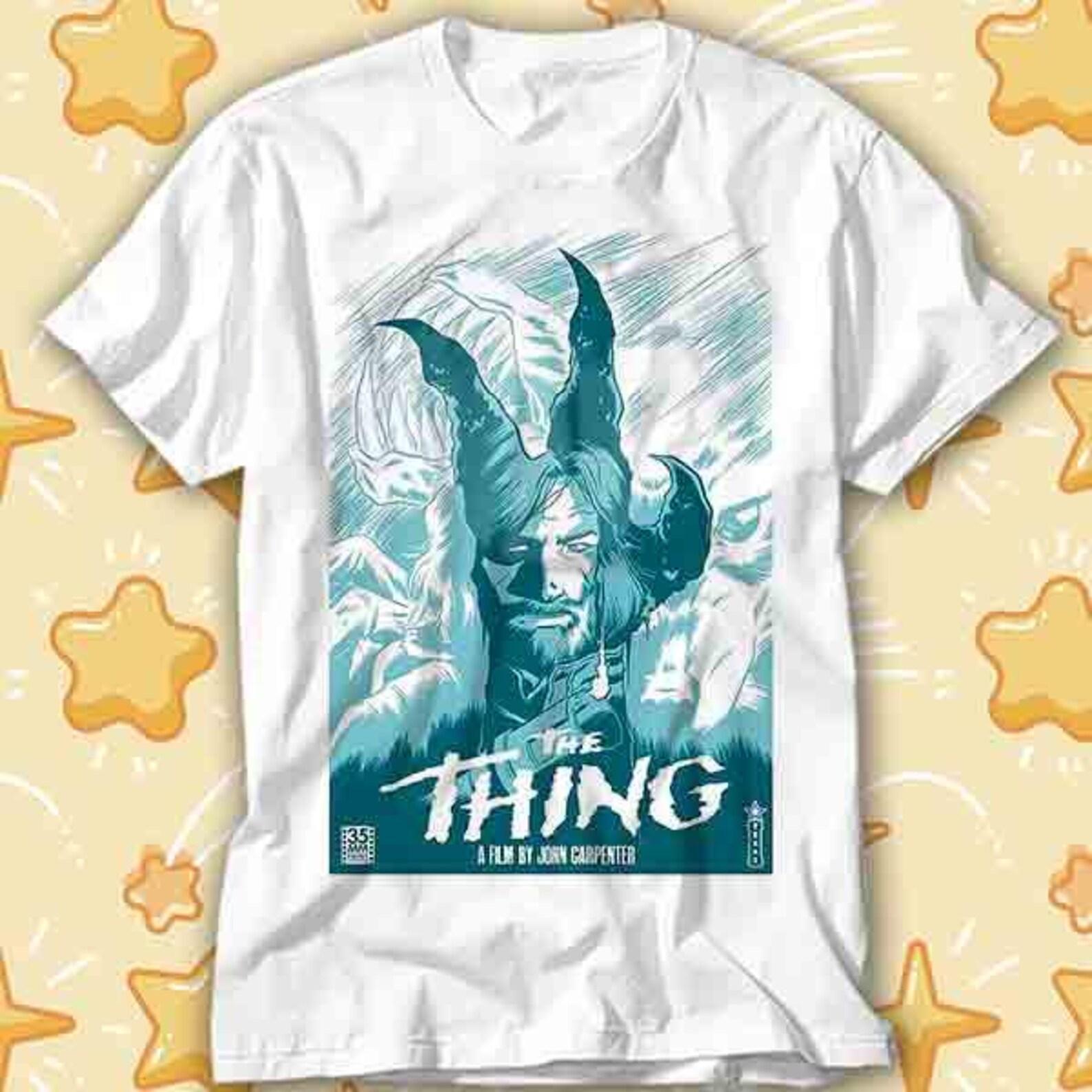 The Thing Movie Robert Wilson John Carpenter Horror Sci Fi Retro T-Shirt 607 XL