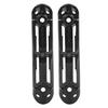 2 bucăți plastic negru caiac barcă agățat suport suport de montare cârlig canoe accesoriu piese unelte