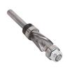 Compressiom Flush Trim Bit 14 Shank Dual Spiral Woodworking Router Bit Top and Bottom Bearing 1