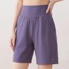 Navava Women S Comfortable High waiSt SportS ShortS With Back Pocket Np404