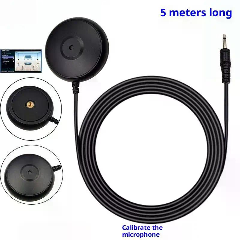 1Pc 5M MCACC Calibration Microphone - Replacement for Pioneer AV Home Receiver, MONO Plug 20Hz-16KHz Frequency Response