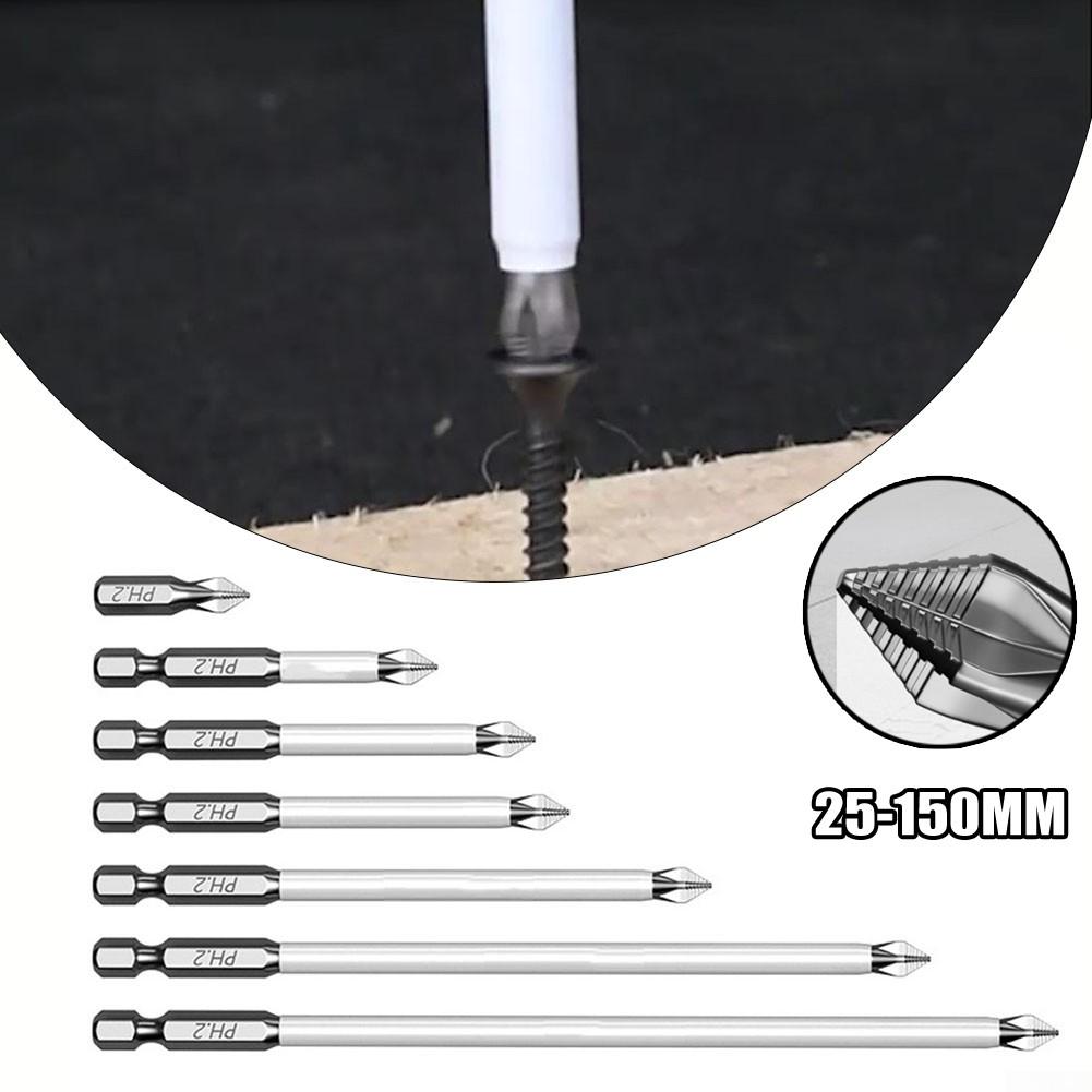 

Биты для отверток 25–150 мм, 6,35 мм (1/4 дюйма) Шестигранник 7 ×