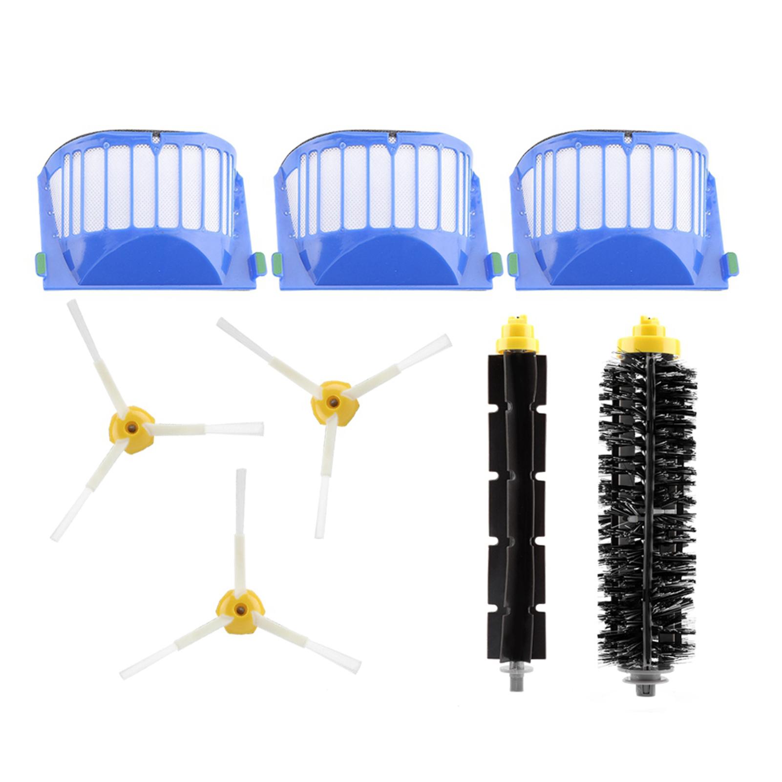 

Filters Brush Kit for Roomba 500 600 700 800 900 Series Vacuum Clean белый