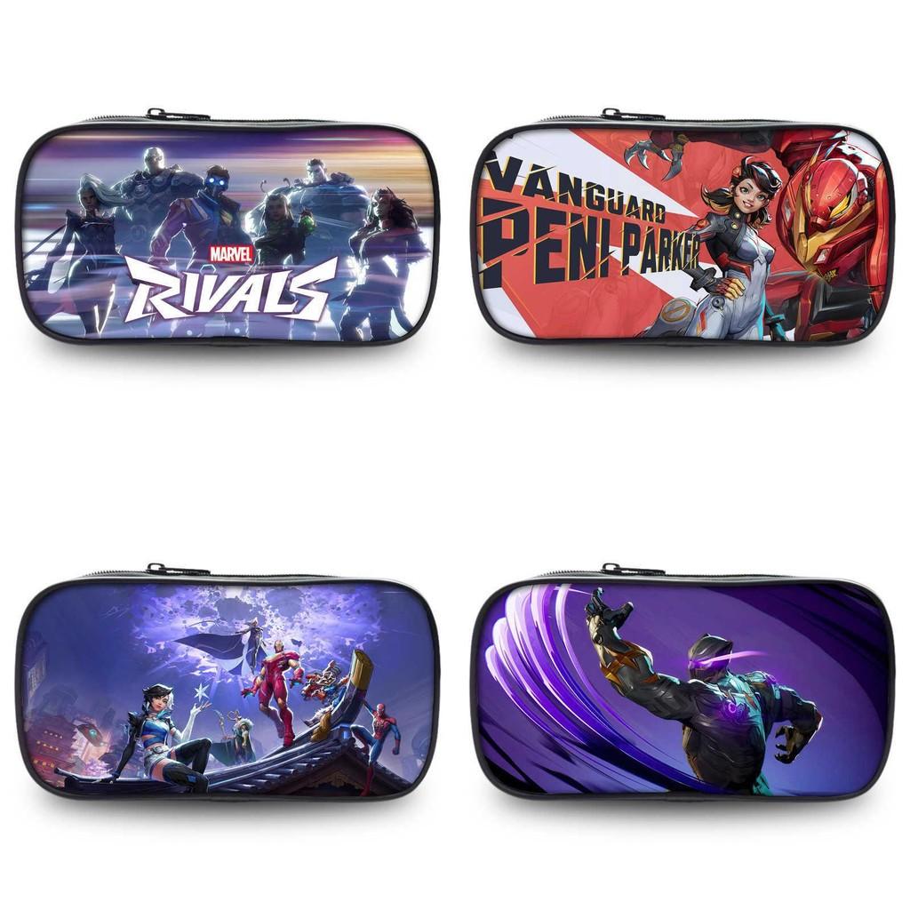 Marvel Rivals Pencil Case Large Capacity Student Stationery Organizer For Kids