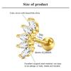 11pcs 316L Stainless Steel Cartilage Stud Earrings Helix Tragus Daith Earrings Body Ear Piercing Jewelry