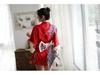 Plus Size Sexy Japanese Kimono Lingerie for Playful Role Play