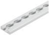 Kijima Motorcycle Parts Frame Anodized One-Touch Rail, Mounting, 900mm, Aluminum, Finish, Silver, 303-0093
