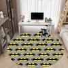 1pc Batman Symbols Office Round Area Rug, Under Office Chairs Bedroom Living Room Home Decor, Room Deco, Available in Various Sizes