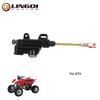 LINGQI RACING Motorcycle Foot Hydraulic Rear Brake Master Cylinder Pump For 110cc 125cc 150cc 250cc Dirt Pit Bike ATV Off Road