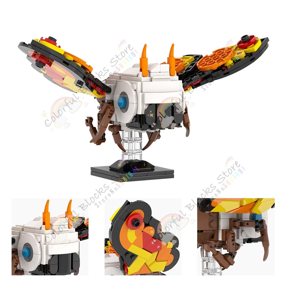 Horror Movie Series Creative Building Blocks DIY Squareheads Characters Models MOC Assembled Bricks Toys Surprise Gifts For Kids