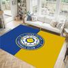 Leeds United Voetbal Ontwerp Kristal Fluweel Tapijt Gezellig Niet?Antislip Bedrukt Tapijt Voor Slaapkamer Woonkamer Entree