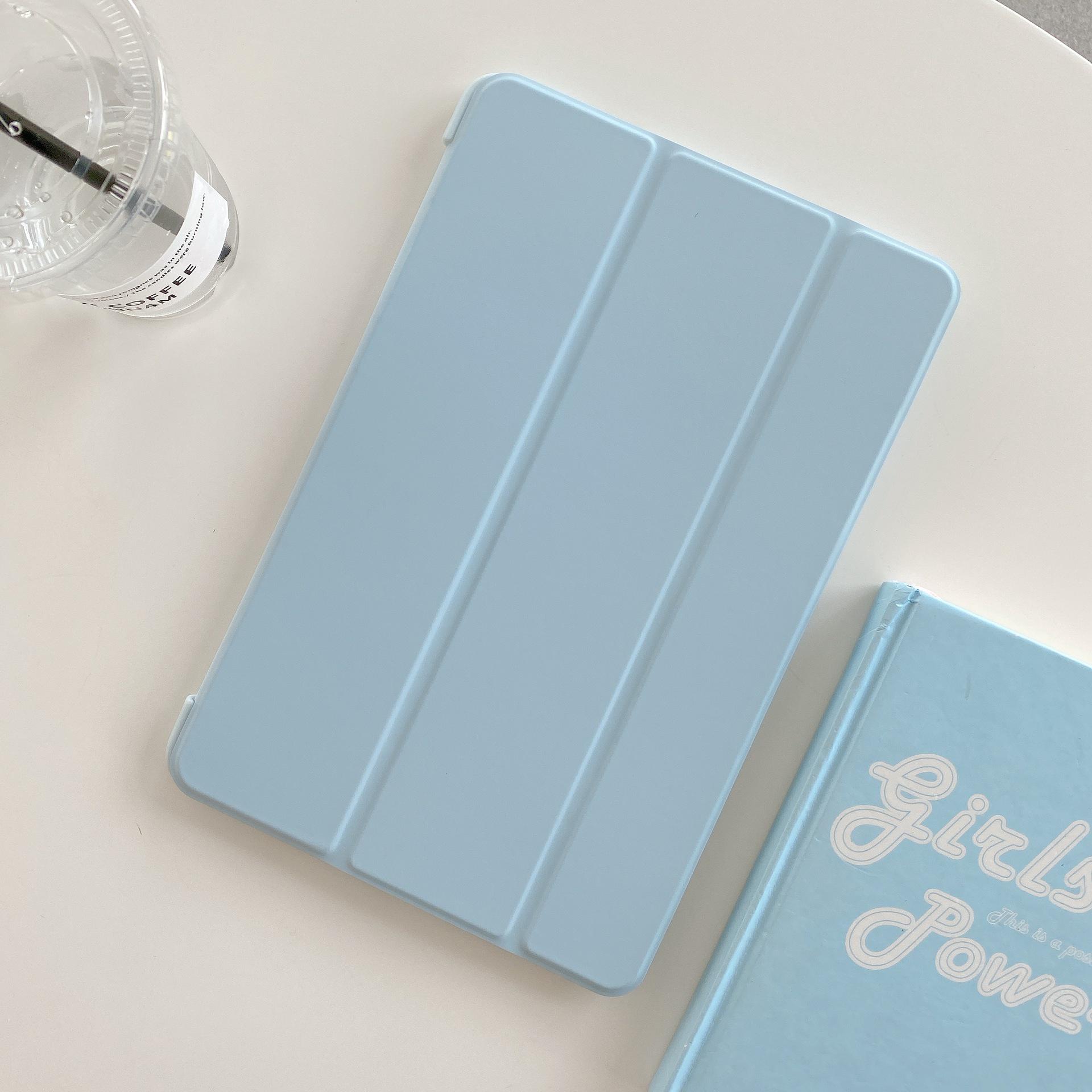 

Защитный чехол для Samsung Tab A9Plus: Универсальный чехол TPU Tri-Fold для планшетов A8 X205 и A7 Lite A7lite 8.7-inch