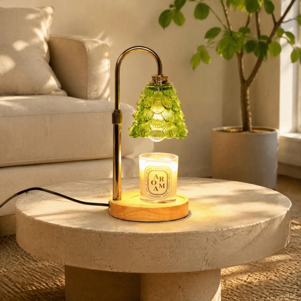 Vintage Dimmable Fragrance Lamp Adjustable Height Aromatherapy Lamp Wax Melting Lamp  Home Decor