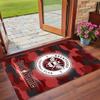 Crystal Velvet Rug Custom Name Text, Soft Non Slip Floor Mat Home DecorBrentford Football