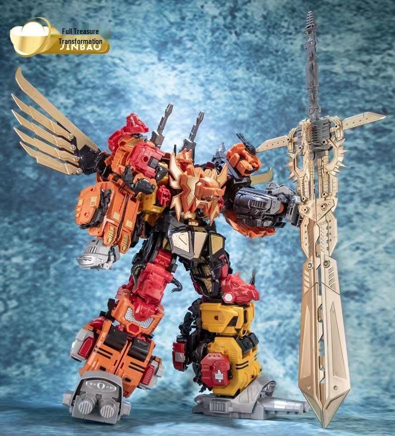 Jinbao 8879 Transforming Toy - Chōng Yún Xiāo Super Large Five-in-One Giant Ferocious Machine Model