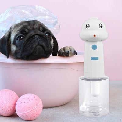 Distribuitor automat de spumă pentru baie pentru câini, mașină electrică de curățat animale de companie