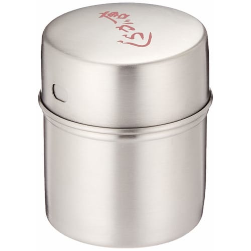 Endo Shoji Commercial Chili Pepper Container, 18-8 Stainless Steel, Made in Japan, PTU03