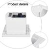 Square Connection Socket for Caravan and Camping IP44 Waterproof 16A 230V External Mains Input for Mobile Homes
