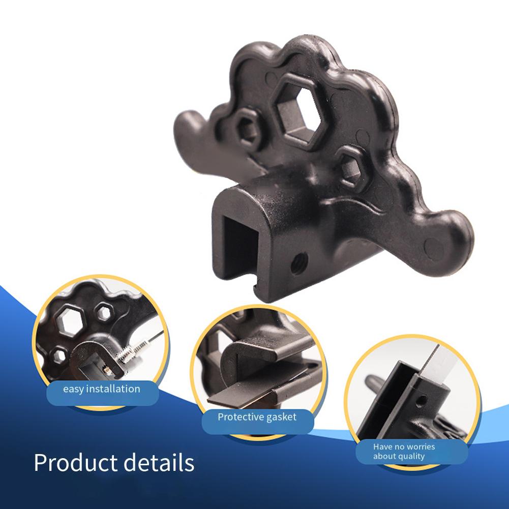 Roof Snow Guard Metal Roof Snow Guard Plastic Ice Guard Prevent Snow Accumulation On Roof Metal Roof Snow Cover 114.8*61.8mm
