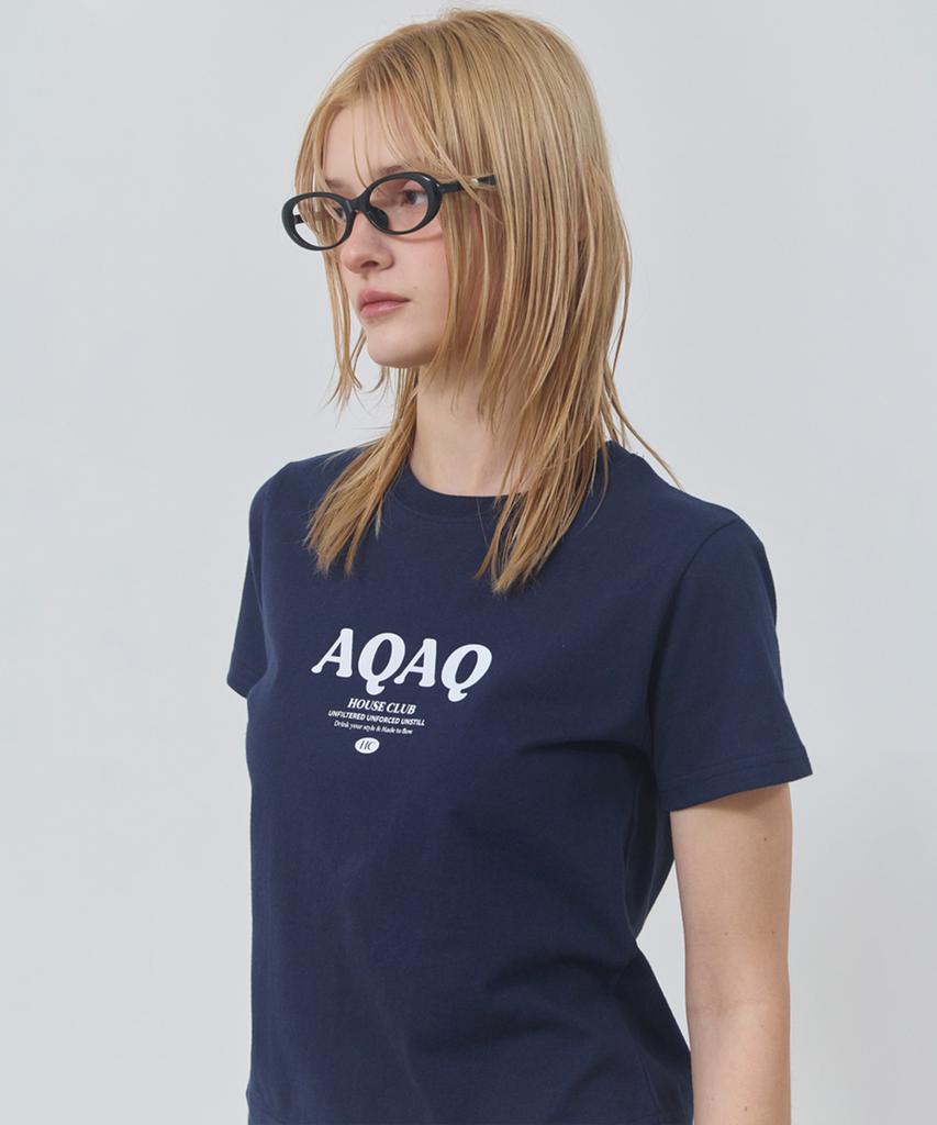 Eikyueikyuhauseukeulleob Basic Logo T-Shirt [Navy]