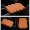 Car Brown Universal Armrest Cushion Cover Center AUTO Console Box Pad Protector