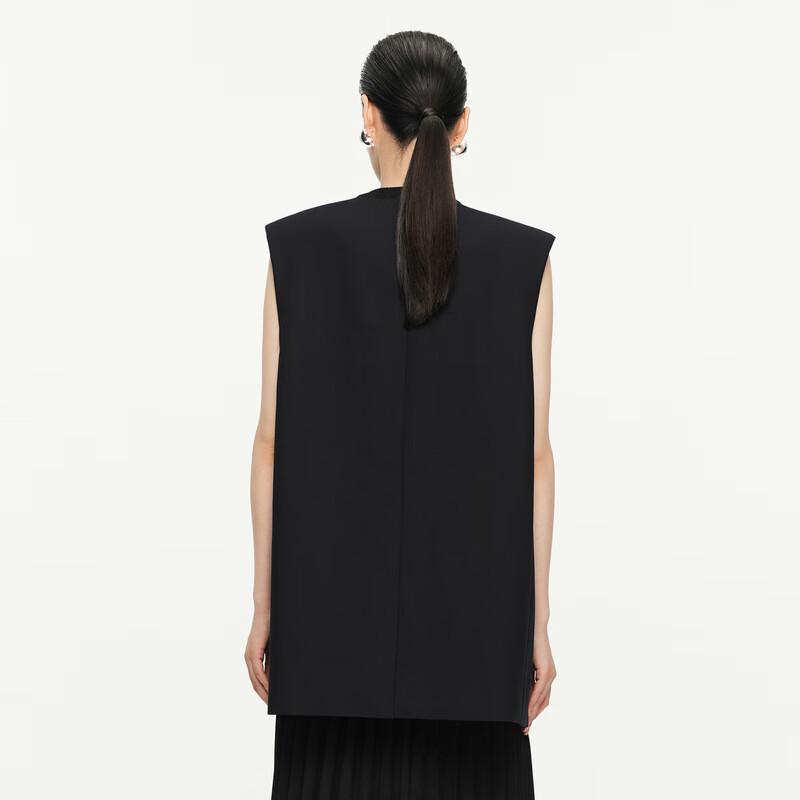 JNBY Women's V-Neck Sleeveless H-Line Vest