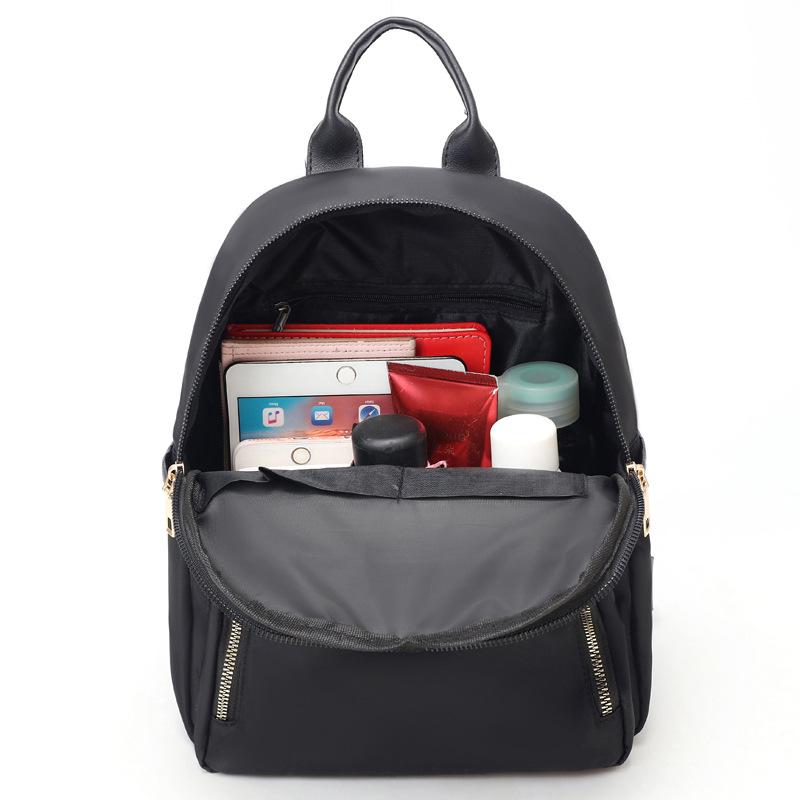 Schoolbag Women's Backpack New Trendy Oxford Cloth Backpack Large Capacity Anti-splashing Travel Shoulder Bag Student School Bag